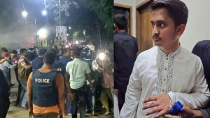 হবিগঞ্জে নাসীরুদ্দীন-সারজিসের গাড়িতে হামলা, এক ঘণ্টা অবরুদ্ধ 