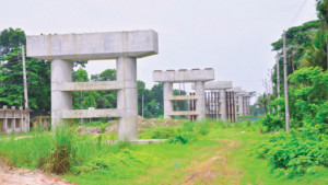 পাঁচ বছরে শুধু ১৭টি পিলার নির্মাণ