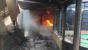 মসজিদের মাইকে ঘোষণা দিয়ে বাড়িঘরে হামলা, অগ্নিসংযোগ