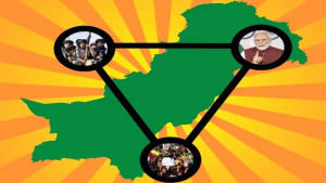 ত্রিমুখী চ্যালেঞ্জে পাকিস্তান
