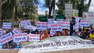 সব খাল দখলমুক্ত চেয়ে তরুণদের আন্দোলন