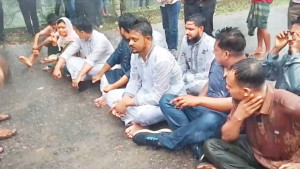 হবিগঞ্জে ঢুকতে পারেননি এনসিপির কেন্দ্রীয় নেতারা