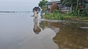 কুশিয়ারা নদীর পানি বিপদসীমার ১৮ সেন্টিমিটার ওপরে