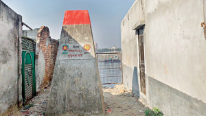 চার নদীর সীমানা পিলার স্থাপন ১৭ বছরেও শেষ হয়নি