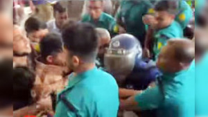 সিলেট আদালত চত্বরে আবার হামলার শিকার ফাহিমা হত্যা মামলার আসামি