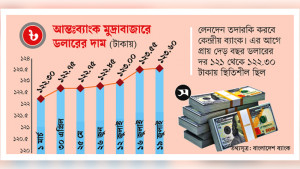 সরবরাহ ভালাে থাকলেও বাড়ছে ডলারের দর