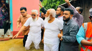 চট্টগ্রামের বন্যাদুর্গত এলাকা পরিদর্শনে জামায়াত আমির