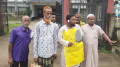 কানে তুলা, হাতে থালা-চামচ নিয়ে শব্দদূষণের প্রতিবাদ