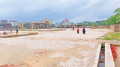 পুকুর- ডোবা ভরাট করে বাস টার্মিনাল