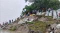 যমুনার ভাঙনে স্পারের ৩০ মিটার ধস, আতঙ্ক
