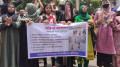 পাঁচ দফা দাবিতে ফরিদপুরে এইচএসসি পরীক্ষার্থীদের মানববন্ধন