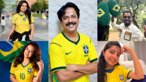 ৩ গোলে ব্রাজিলের জয়, কি লিখলেন শোবিজ তারকারা