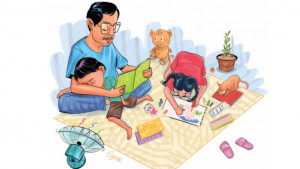 বাবার জন্য মন খারাপের দিন