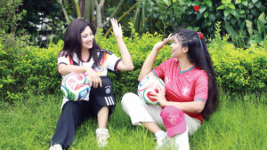বিশ্বকাপের রঙে  ফ্যাশন দুনিয়া