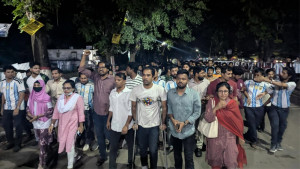 চবিতে ছাত্রলীগবিরোধী বিক্ষোভ ছাত্রদল-শিবিরের