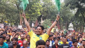 ব্রাজিলের সংবাদ মাধ্যমে বাংলাদেশে ফুটবল উন্মাদনা 