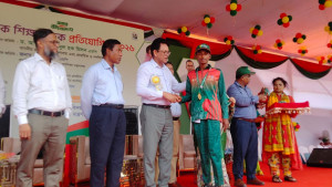 দীর্ঘ লাফে দেশসেরা ফরিদপুরের রাহিম