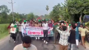 যশোরে ছাত্রলীগের মিছিল, ৬ কিশোর-তরুণ গ্রেপ্তার