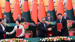 বাংলাদেশ-চীনের মধ্যে ১৩টি সমঝোতা স্মারক সই