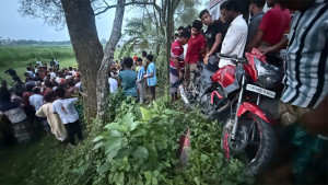চরভদ্রাসনে ড্রাম ট্রাক-মোটরসাইকেল সংঘর্ষ, যুবক নিহত