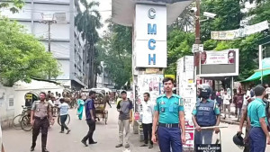 অ্যাম্বুলেন্স চালকদের সঙ্গে এনসিপি কর্মীদের হাতাহাতি