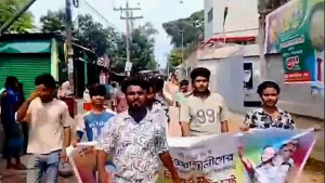 শ্রীপুরে নিষিদ্ধ যুবলীগের ঝটিকা মিছিল, ভিডিও ভাইরাল
