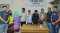 অস্ত্র সরবরাহকারী সজলসহ গ্রেপ্তার ৪, পিস্তল উদ্ধার 