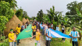 আর্জেন্টিনার ২০০ হাত পতাকার জবাবে ব্রাজিল সমর্থকদের ৩০০ হাতের পতাকা