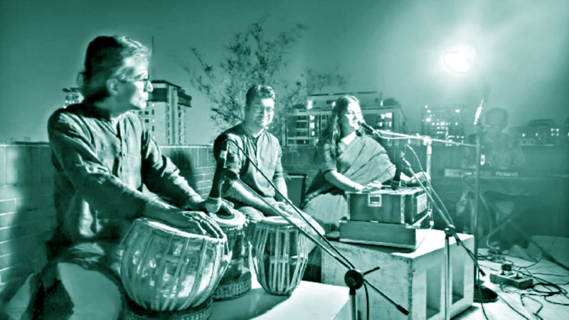 গানে গানে মুগ্ধতার সন্ধ্যা
