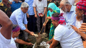 জিয়াউর রহমানের নাম সামনে আসবে বলে বিগত সরকার খাল খননের উদ্যোগ নেয়নি