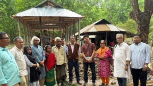 মধুপুরে ঘটনাস্থল পরিদর্শন মানবাধিকার কর্মীদের