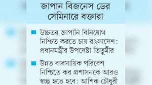 নীতি প্রয়োগের অনিশ্চয়তায় জাপানি বিনিয়োগ বাধাগ্রস্ত