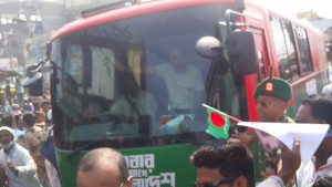 দিনাজপুর পৌঁছেছেন প্রধানমন্ত্রী