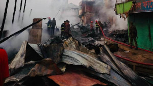 দীঘিনালায় আগুনে পুড়ল প্রায় ৩৫ ব্যবসা প্রতিষ্ঠান