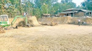 সংরক্ষিত বনে ঘর তৈরিতে  দুই লাখ টাকা নেন তিনি