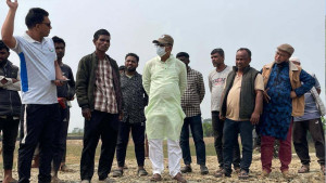 ফসলরক্ষা বাঁধের কাজে অনিয়ম সহ্য করা হবে না
