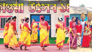 চা শ্রমিকের ধূসর জীবনে রং