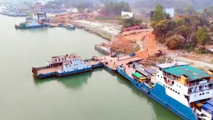 পাটুরিয়া-দৌলতদিয়ায় প্রস্তুত সাত ঘাট