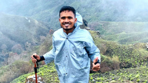 আন্তর্জাতিক ট্রেইল রেইসে ইতিহাস গড়লেন বানিয়াচংয়ের আমির উদ্দিন