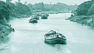 চাঁদা দিয়ে খালে চলছে নিষিদ্ধ বাল্কহেড