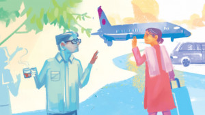 বৃষ্টিভেজা বিকেল বেলা