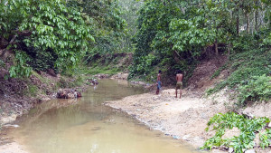 বড়ছড়া থেকে অবাধে  সিলিকা বালু লুট