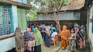 সোনারগাঁয়ে দুর্বৃত্তদের হামলায় স্বামী নিহত, স্ত্রী আহত 