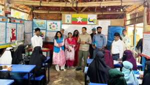 রোহিঙ্গা শিশুদের শিক্ষাবান্ধব পরিবেশ নিশ্চিতে কাজ করছে সরকার: ববি হাজ্জাজ