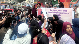 শিশু ধর্ষণ ও হত্যার প্রতিবাদে বাংলাদেশ ডিবেট ফেডারেশনের মানববন্ধন