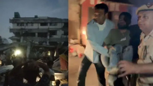 দিল্লিতে পাঁচতলা ভবন ধসে ৯ জনের মৃত্যু