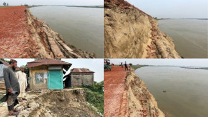 নদী ভাঙনে দিশেহারা দুই জেলার মানুষ, বিলীন হচ্ছে জনপদ ও ফসলি জমি