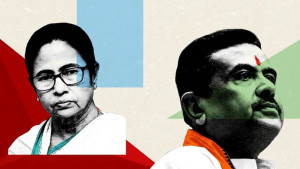 মমতা-শুভেন্দুর হাড্ডাহাড্ডি লড়াই ভবানীপুরে, পশ্চিমবঙ্গে এগিয়ে বিজেপি