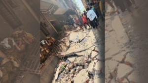 নারায়ণগঞ্জে গ্যাস লিকেজ থেকে বিস্ফোরণে একই পরিবারের ৫ জন দগ্ধ