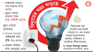 ঈদের ছুটির পর বাড়তে পারে বিদ্যুতের দাম
